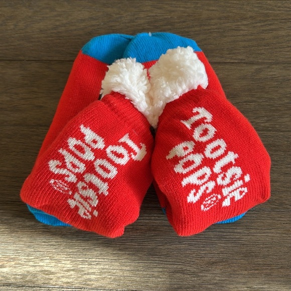 🆕 Tootsie Roll Pop Limited Edition Sherpa Socks - Picture 9 of 16